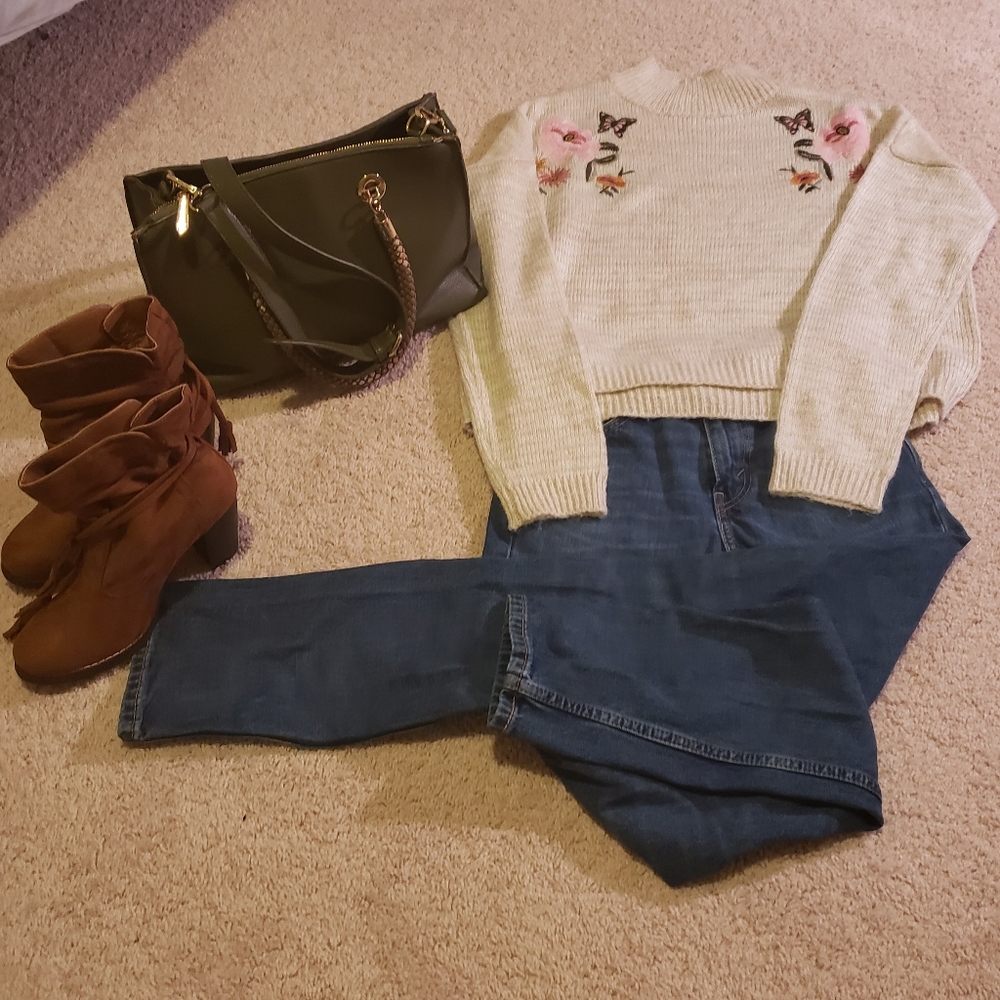 Cloud Chaser Large Ladies Sweater - image 2